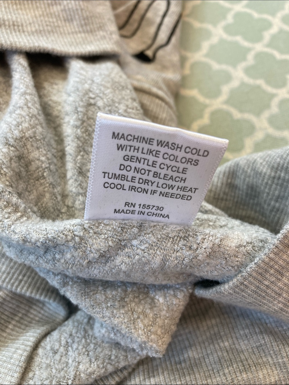 Jane & Delancey Zebra Flocked Sweater/Sweatshirt Boxy 1X - Picture 7 of 8